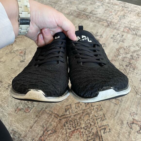 APL: Athletic Propulsion Labs Women's Techloom Phantom Running Shoe Black SZ 8.5 - Picture 10 of 10